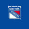 NHL New York Rangers Solid Background Steam Deck Handheld Gaming Computer Skin